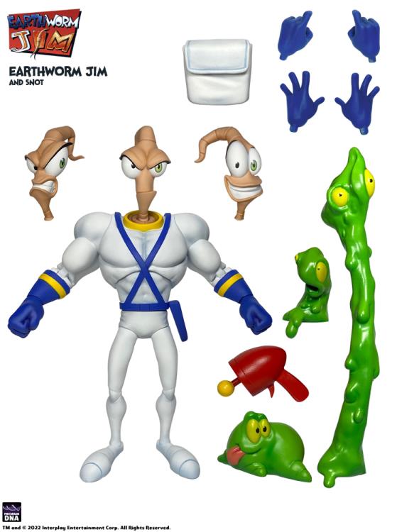Earthworm Jim Wave 1 - Complete Set of 4
