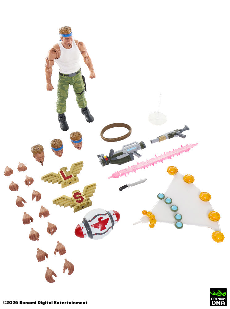 Contra - Complete Bundle (Standard + Limited Edition) - MAXIMUM PAYLOAD 1/12 Scale Signature Series Action Figure Sets