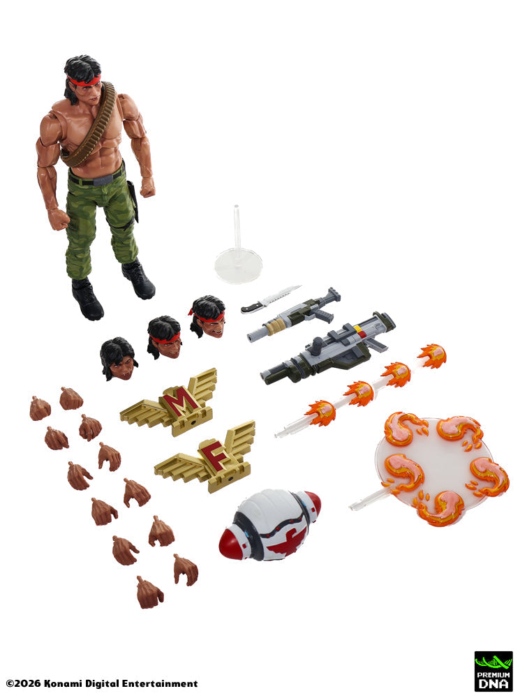 Contra - Complete Bundle (Standard + Limited Edition) - MAXIMUM PAYLOAD 1/12 Scale Signature Series Action Figure Sets