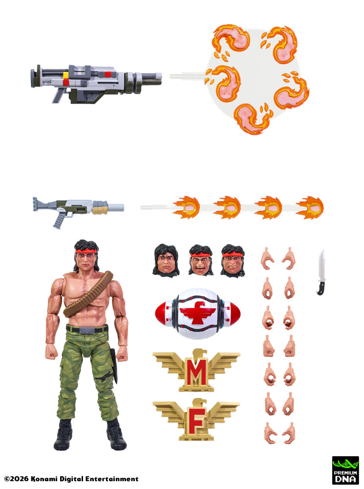 Contra - Complete Bundle (Standard + Limited Edition) - MAXIMUM PAYLOAD 1/12 Scale Signature Series Action Figure Sets