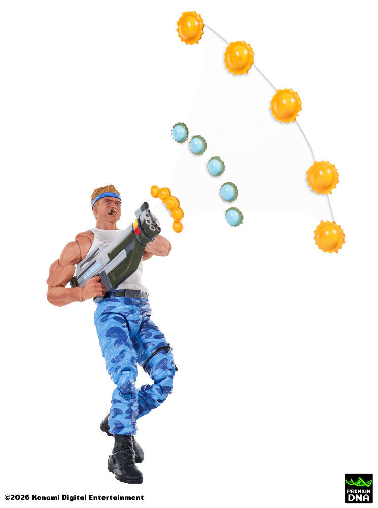 Contra (NES) - Bill Rizer + Lance Bean MAXIMUM PAYLOAD 1/12 Scale Signature Series Action Figure Sets (STANDARD EDITION)
