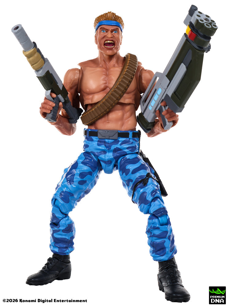 Contra (NES) - Bill Rizer + Lance Bean MAXIMUM PAYLOAD 1/12 Scale Signature Series Action Figure Sets (STANDARD EDITION)