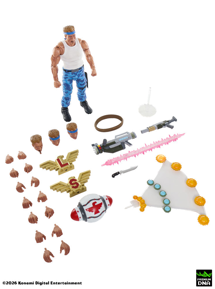 Contra - Complete Bundle (Standard + Limited Edition) - MAXIMUM PAYLOAD 1/12 Scale Signature Series Action Figure Sets