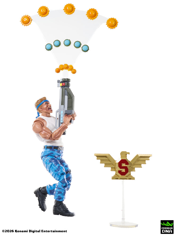 Contra (NES) - Bill Rizer + Lance Bean MAXIMUM PAYLOAD 1/12 Scale Signature Series Action Figure Sets (STANDARD EDITION)