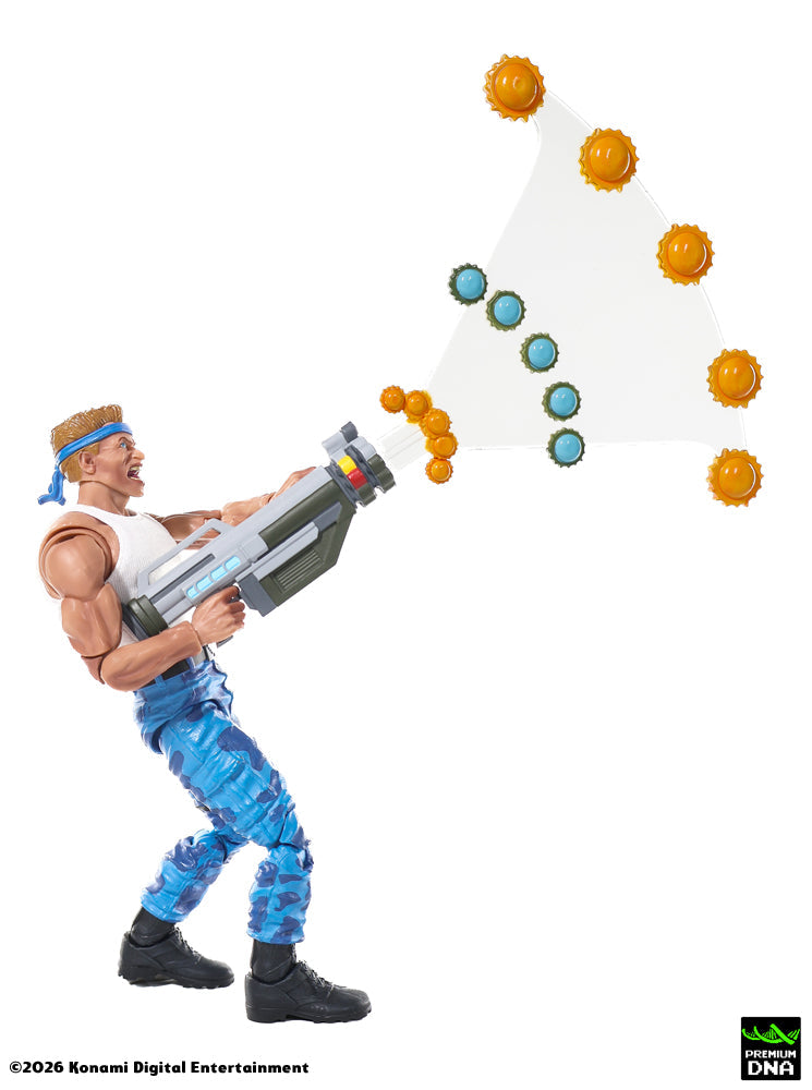 Contra (NES) - Bill Rizer + Lance Bean MAXIMUM PAYLOAD 1/12 Scale Signature Series Action Figure Sets (STANDARD EDITION)