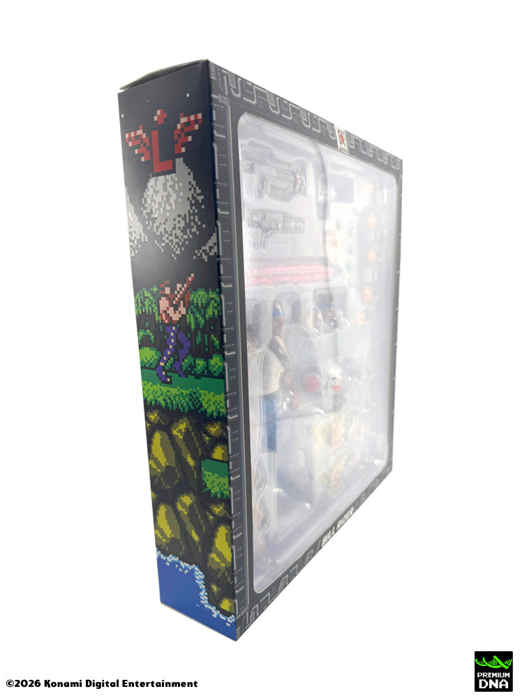 Contra (NES) - Bill Rizer + Lance Bean MAXIMUM PAYLOAD 1/12 Scale Signature Series Action Figure Sets (STANDARD EDITION)