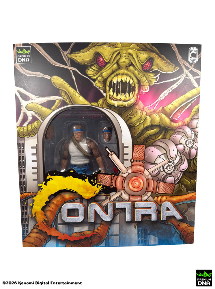 Contra (NES) - Bill Rizer + Lance Bean MAXIMUM PAYLOAD 1/12 Scale Signature Series Action Figure Sets (STANDARD EDITION)