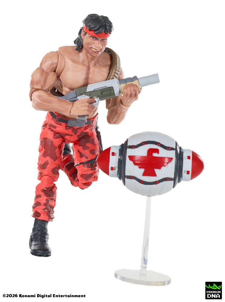 Contra (NES) - Lance Bean MAXIMUM PAYLOAD 1/12 Scale Signature Series Action Figure Set