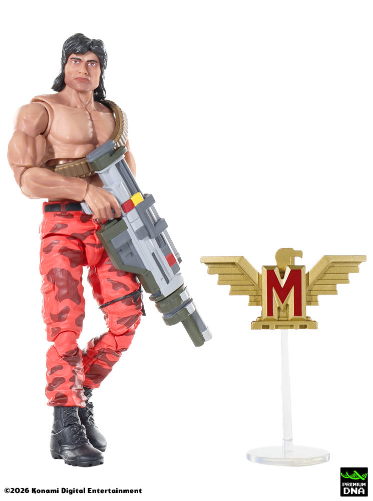 Contra (NES) - Lance Bean MAXIMUM PAYLOAD 1/12 Scale Signature Series Action Figure Set