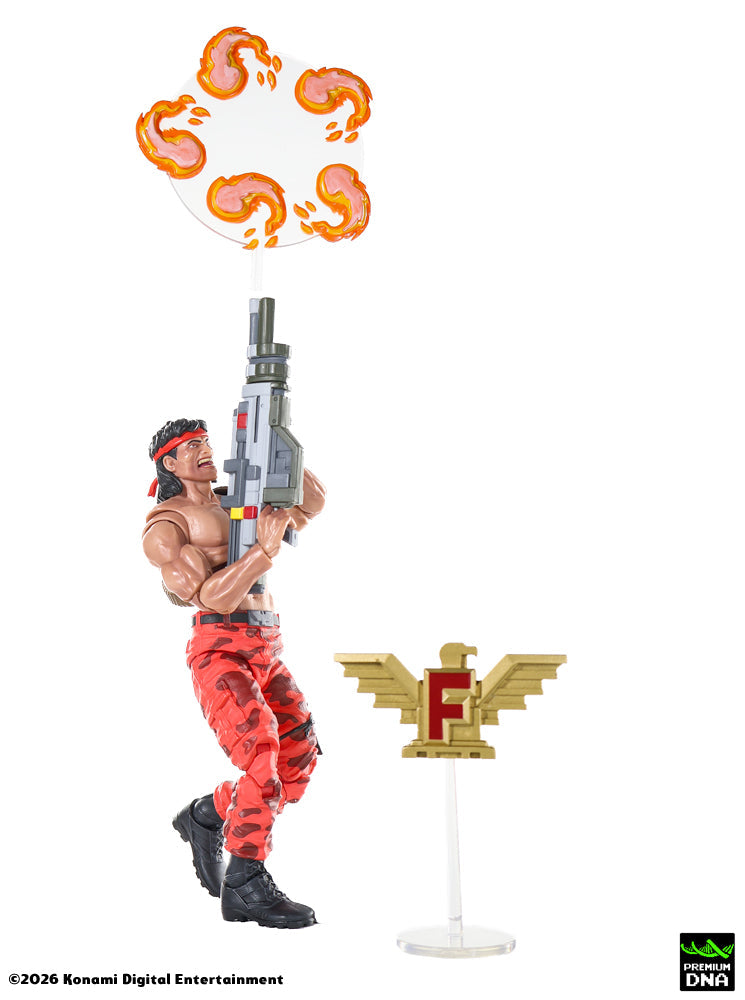 Contra (NES) - Lance Bean MAXIMUM PAYLOAD 1/12 Scale Signature Series Action Figure Set