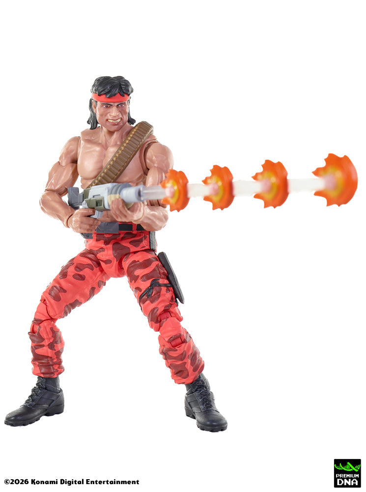Contra (NES) - Lance Bean MAXIMUM PAYLOAD 1/12 Scale Signature Series Action Figure Set