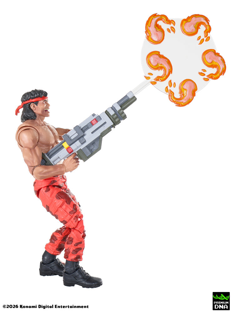 Contra (NES) - Bill Rizer + Lance Bean MAXIMUM PAYLOAD 1/12 Scale Signature Series Action Figure Sets (STANDARD EDITION)
