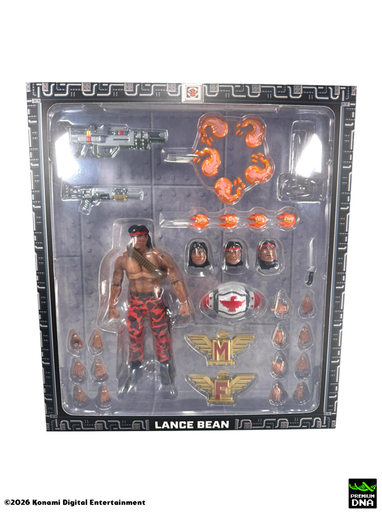 Contra (NES) - Lance Bean MAXIMUM PAYLOAD 1/12 Scale Signature Series Action Figure Set