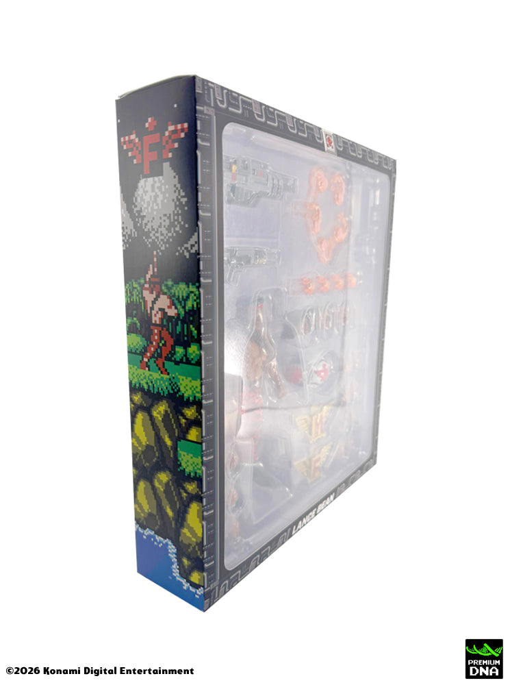 Contra (NES) - Lance Bean MAXIMUM PAYLOAD 1/12 Scale Signature Series Action Figure Set