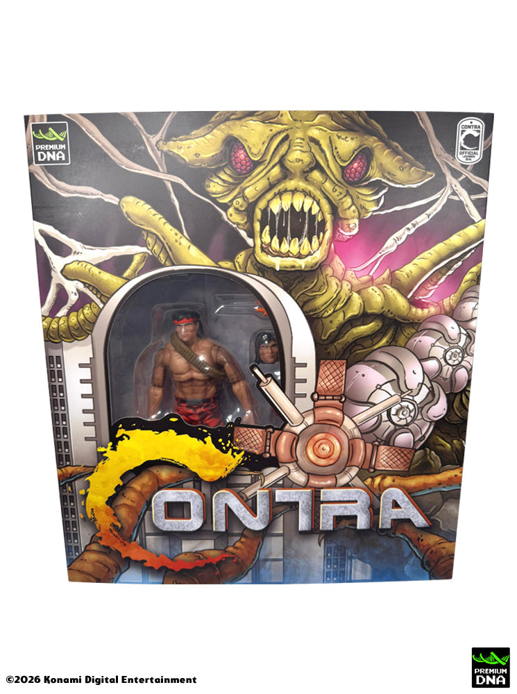 Contra (NES) - Bill Rizer + Lance Bean MAXIMUM PAYLOAD 1/12 Scale Signature Series Action Figure Sets (STANDARD EDITION)