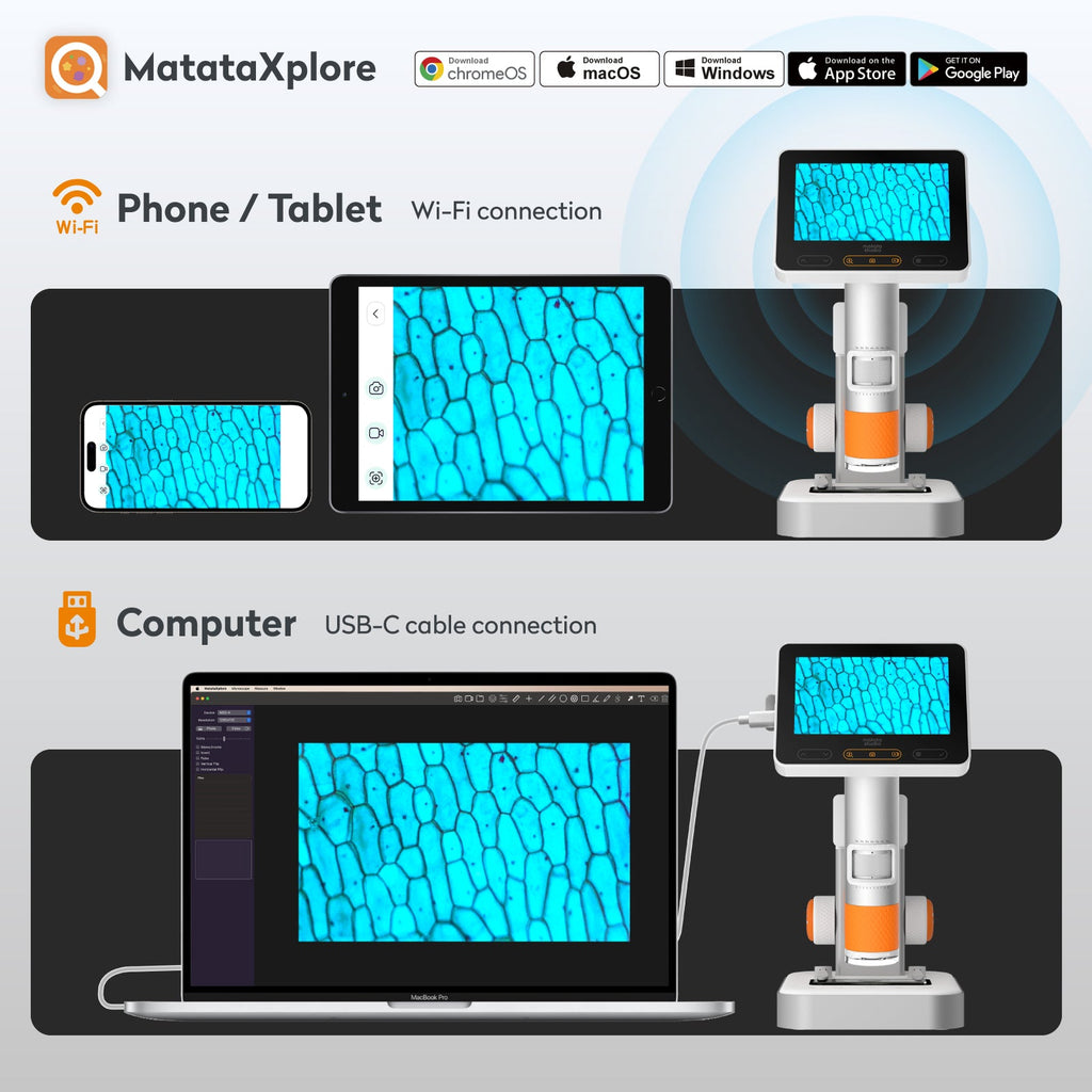 Matatastudio MX2-AS Digital Microscope for kids