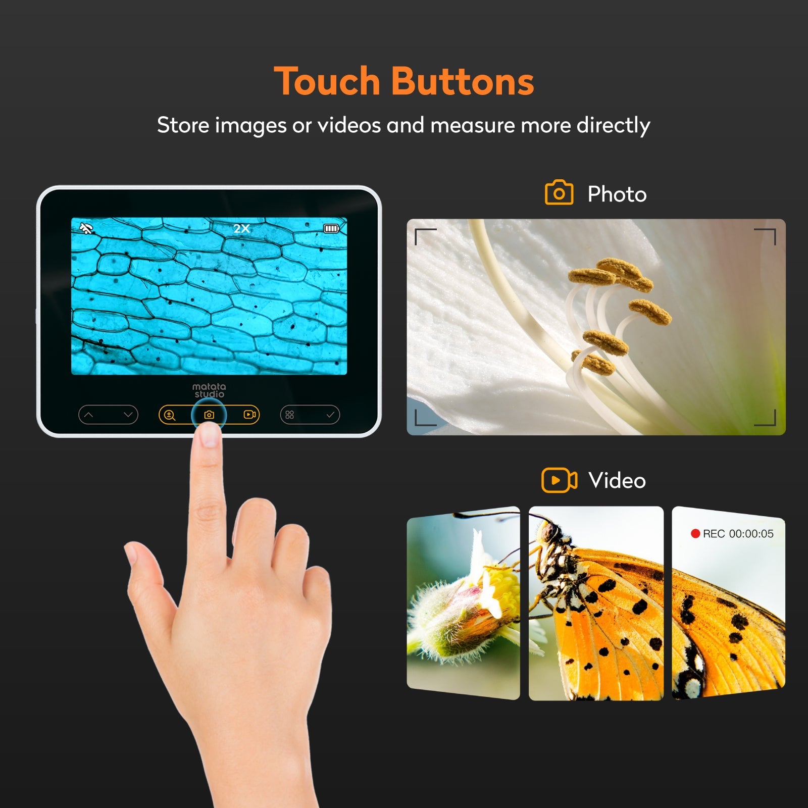 Matatastudio MX2-AS Digital Microscope for kids