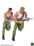 Contra (ARCADE) - Bill Rizer + Lance Bean MAXIMUM PAYLOAD 1/12 Scale Signature Series Action Figure Set (LIMITED EDITION 1/750)