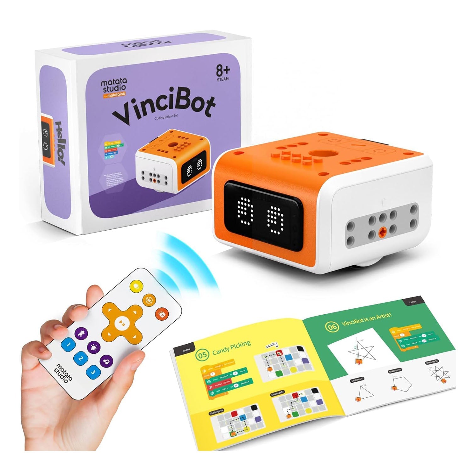 MatataStudio VinciBot Coding Robot